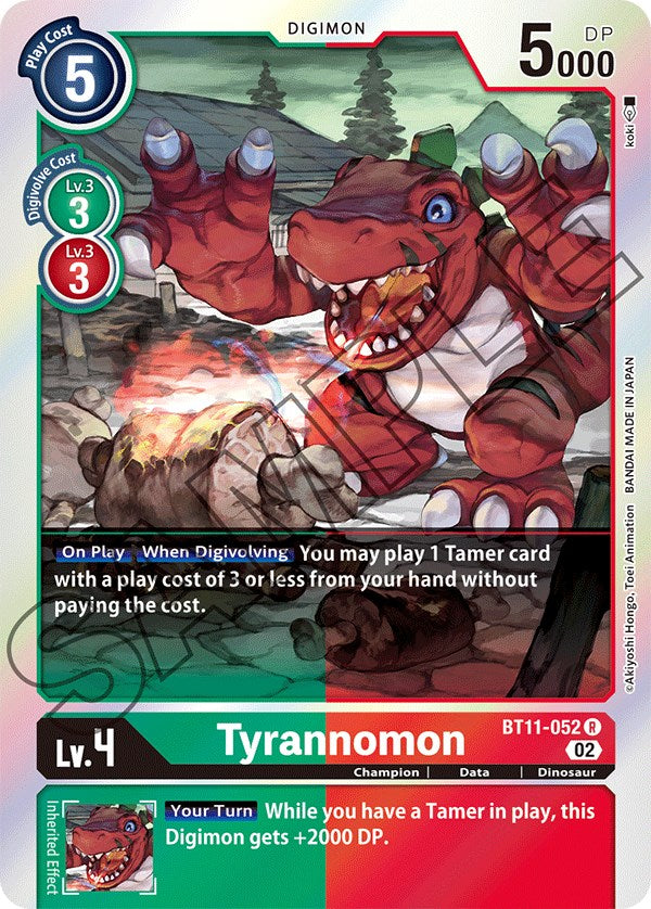 Tyrannomon [BT11-052] [Dimensional Phase] | Amazing Games TCG