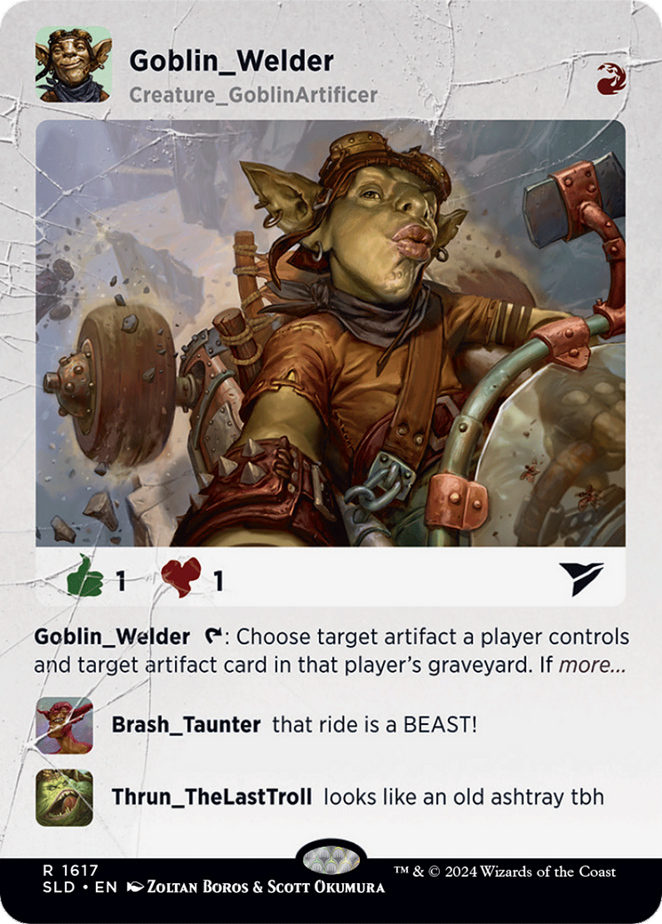 Goblin Welder [Secret Lair Drop Series] | Amazing Games TCG