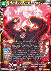 Son Goku, Savage Great Ape (Power Booster) (P-156) [Promotion Cards] | Amazing Games TCG