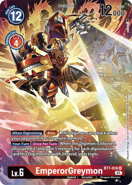 EmperorGreymon [BT7-016] (Alternate Art) [Next Adventure] | Amazing Games TCG