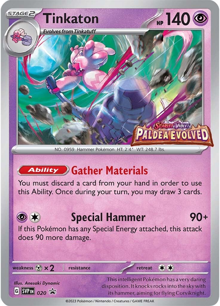 Tinkaton (020) [Scarlet & Violet: Black Star Promos] | Amazing Games TCG