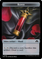 Eldrazi Spawn // Blood Double-Sided Token [Modern Horizons 3 Tokens] | Amazing Games TCG