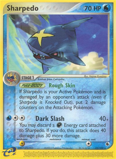 Sharpedo (22/109) [EX: Ruby & Sapphire] | Amazing Games TCG