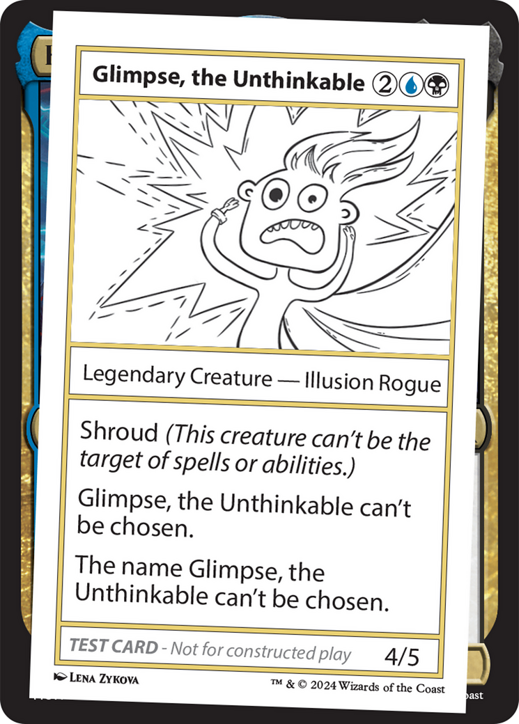 Glimpse, the Unthinkable [Mystery Booster 2 Playtest Cards] | Amazing Games TCG