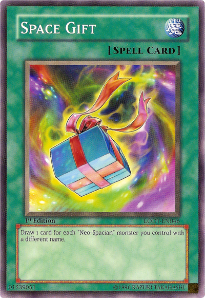 Space Gift [LODT-EN046] Common | Amazing Games TCG