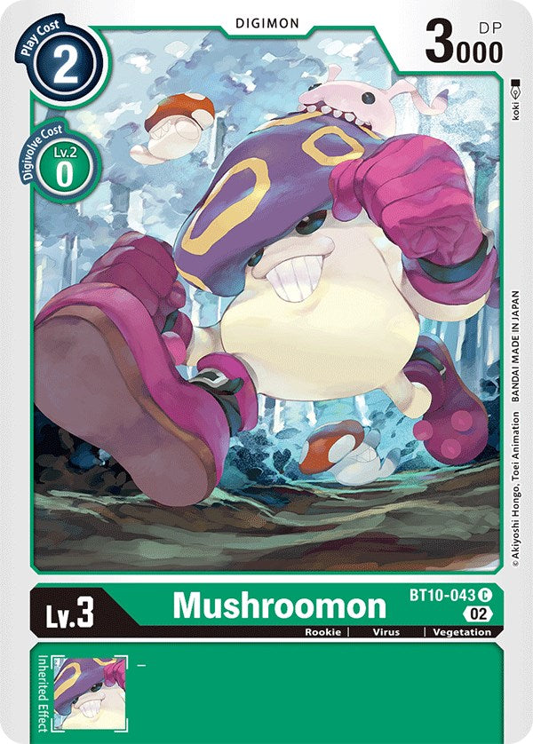 Mushroomon [BT10-043] [Xros Encounter] | Amazing Games TCG