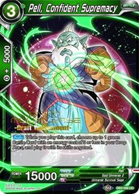 Pell, Confident Supremacy (Divine Multiverse Draft Tournament) (DB2-088) [Tournament Promotion Cards] | Amazing Games TCG
