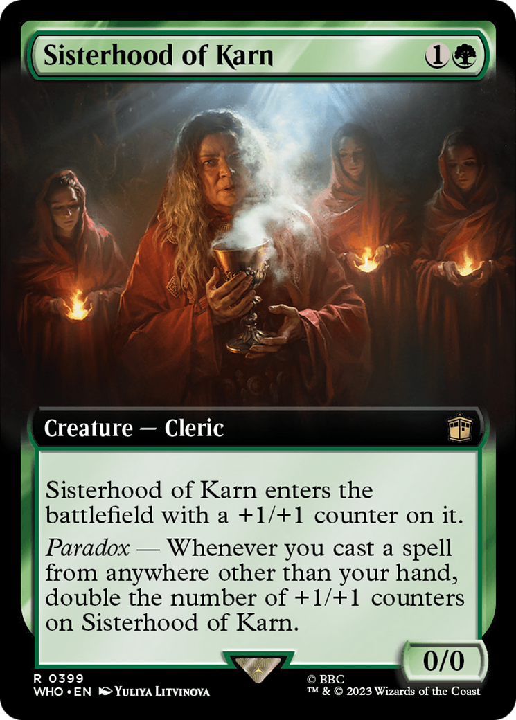 Sisterhood of Karn (Extended Art) [Doctor Who] | Amazing Games TCG