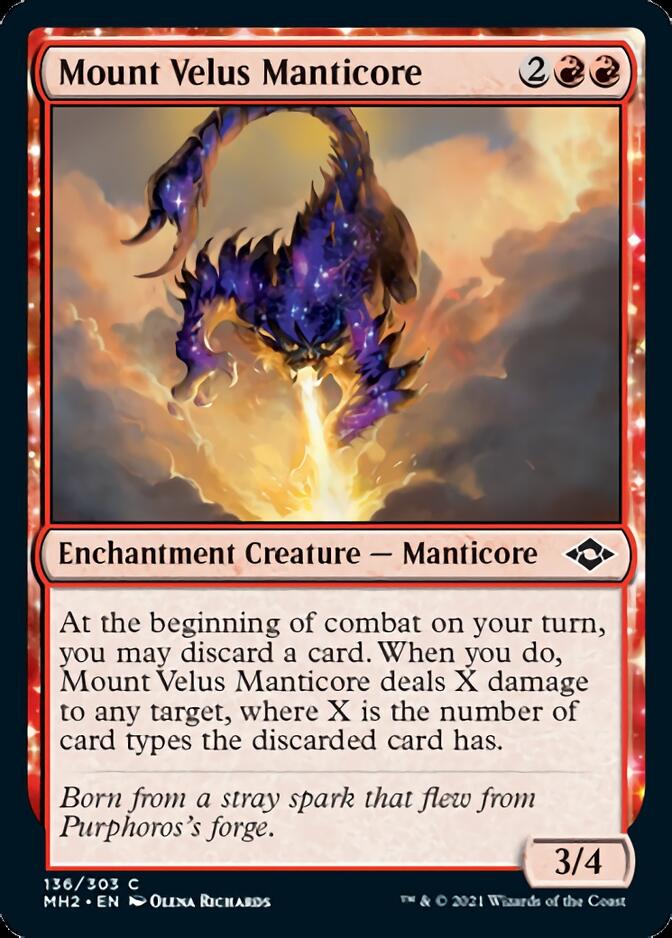 Mount Velus Manticore [Modern Horizons 2] | Amazing Games TCG