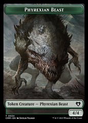 Eldrazi Scion // Phyrexian Beast Double-Sided Token [Commander Masters Tokens] | Amazing Games TCG