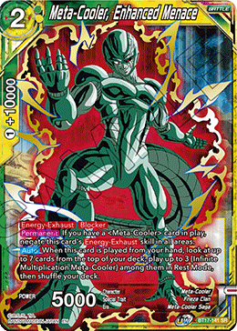 Meta-Cooler, Enhanced Menace (BT17-141) [Ultimate Squad] | Amazing Games TCG