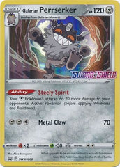 Galarian Perrserker (SWSH008) (Prerelease Promo) [Sword & Shield: Black Star Promos] | Amazing Games TCG