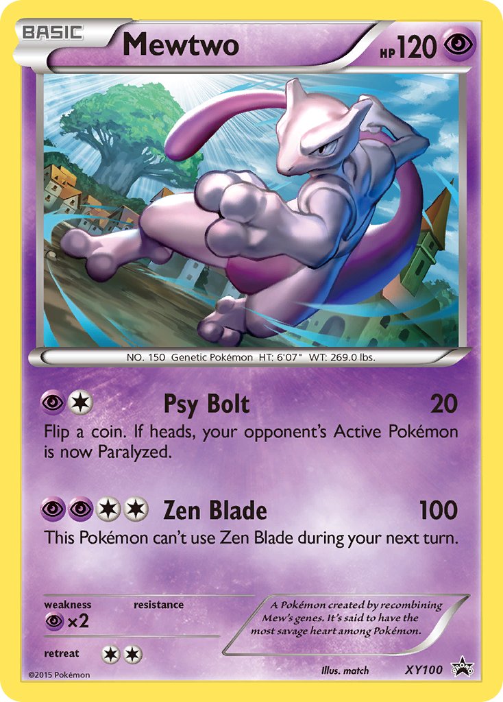 Mewtwo (XY100) [XY: Black Star Promos] | Amazing Games TCG