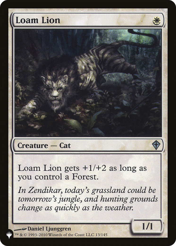 Loam Lion [The List Reprints] | Amazing Games TCG