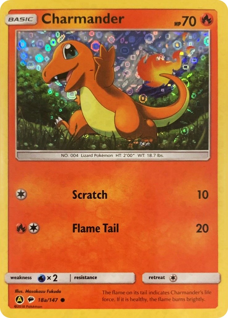 Charmander (18a/147) (General Mills Cereal Foil) [Alternate Art Promos] | Amazing Games TCG