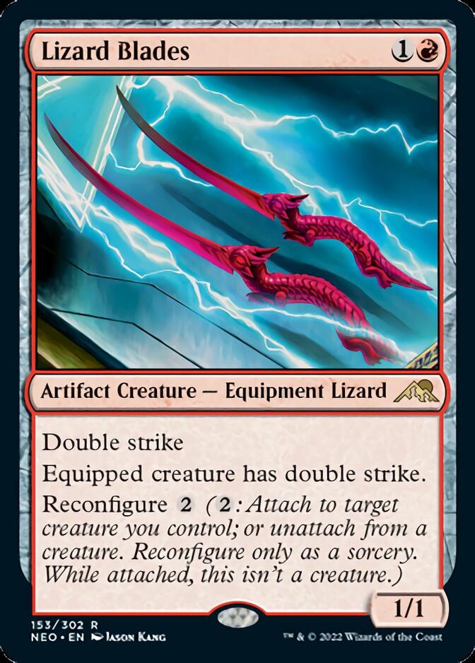 Lizard Blades [Kamigawa: Neon Dynasty] | Amazing Games TCG