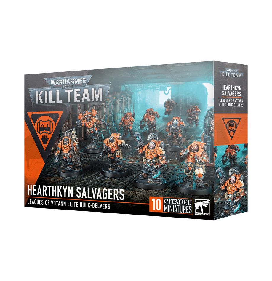 Warhammer 40,000: Kill Team - Hearthkyn Salvagers - Leagues of Votann Elite Hulk-Delvers(2024) | Amazing Games TCG