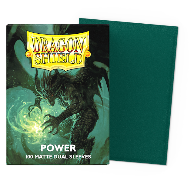 Dragon Shield Standard Dual Matte Power - (100ct) | Amazing Games TCG