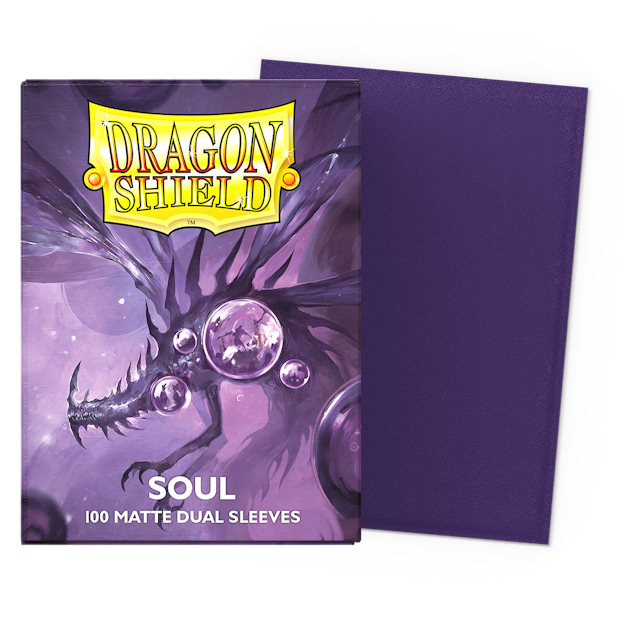 Dragon Shield Standard Dual Matte Soul - (100ct) | Amazing Games TCG