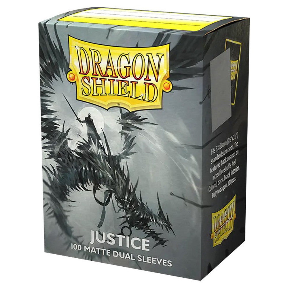 Dragon Shield Standard Dual Matte Justice - (100ct) | Amazing Games TCG