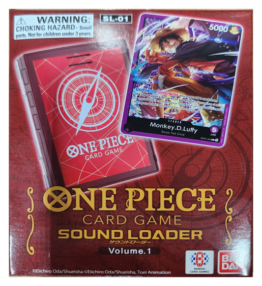 ONE PIECE TCG: SOUND LOADER VOLUME 1: MONKEY.D.LUFFY | Amazing Games TCG