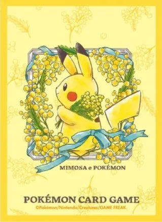 Pokemon Art Sleeves: Mimosa e Pokemon Pikachu - 60ct | Amazing Games TCG