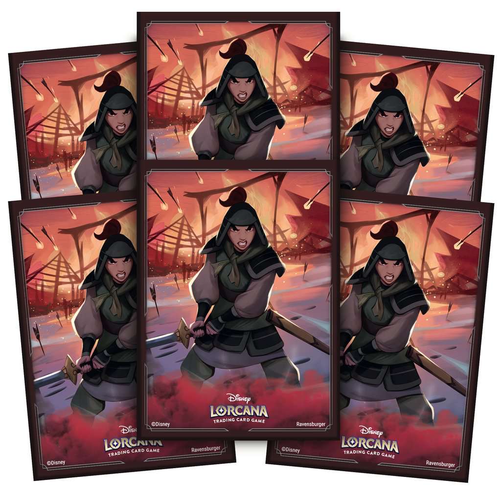 Disney Lorcana Card Sleeves - Mulan | Amazing Games TCG