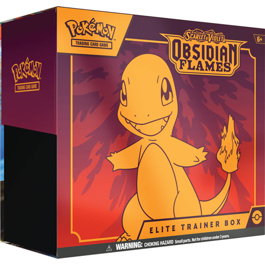 Pokémon TCG: Scarlet & Violet-Obsidian Flames Elite Trainer Box | Amazing Games TCG