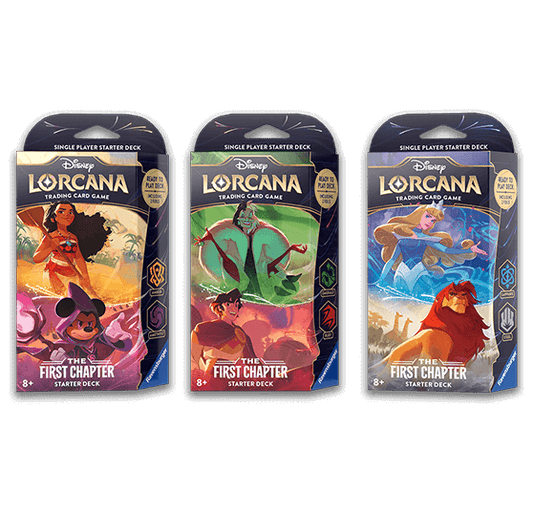 Disney Lorcana: The First Chapter Starter Deck (Sapphire & Steel) - The First Chapter