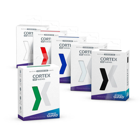 Cortex Sleeves: Standard Size Green (100CT)