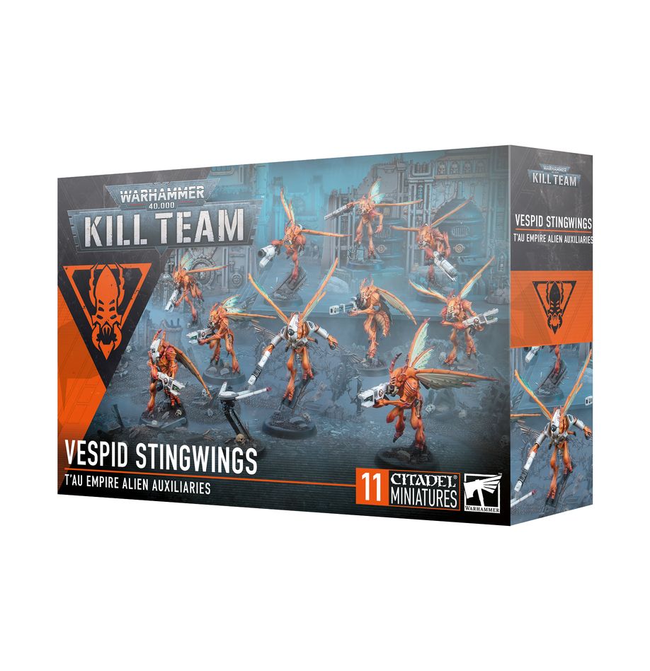 Warhammer 40,000: Kill Team - Vespid Stingwings - T'au Empire Alien Auxiliaries(2024) | Amazing Games TCG