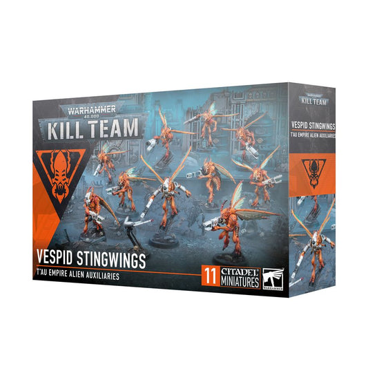 Warhammer 40,000: Kill Team - Vespid Stingwings - T'au Empire Alien Auxiliaries(2024)