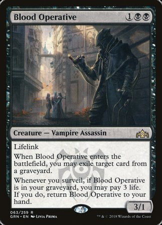 Blood Operative [Guilds of Ravnica] | Amazing Games TCG