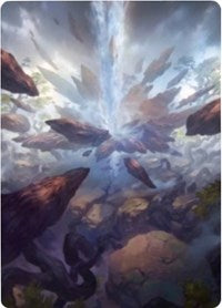 Prismatic Vista Art Card [Zendikar Rising Art Series] | Amazing Games TCG