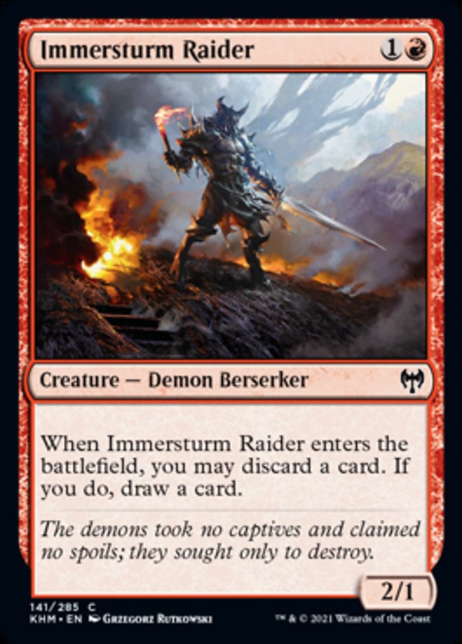 Immersturm Raider [Kaldheim] | Amazing Games TCG