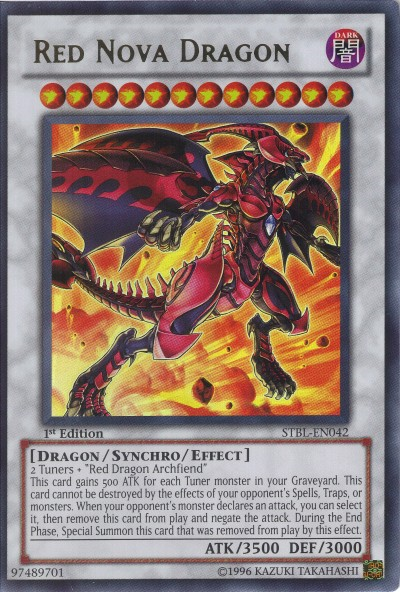 Red Nova Dragon [STBL-EN042] Ultra Rare | Amazing Games TCG