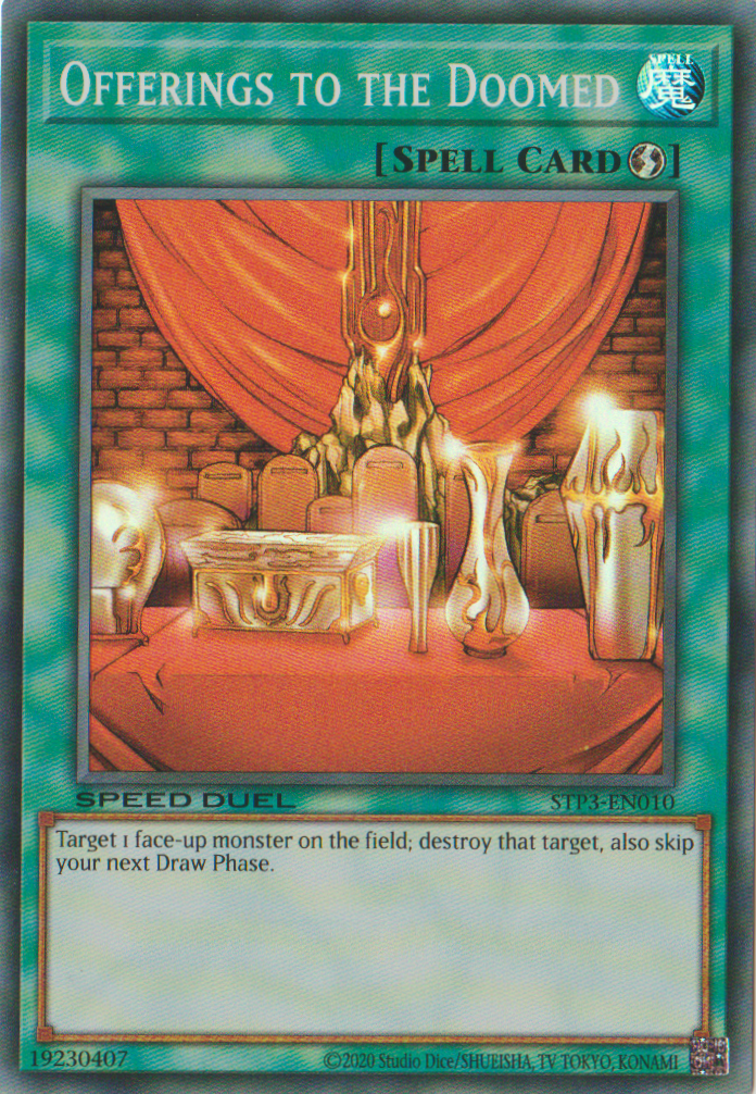 Offerings to the Doomed [STP3-EN010] Super Rare | Amazing Games TCG