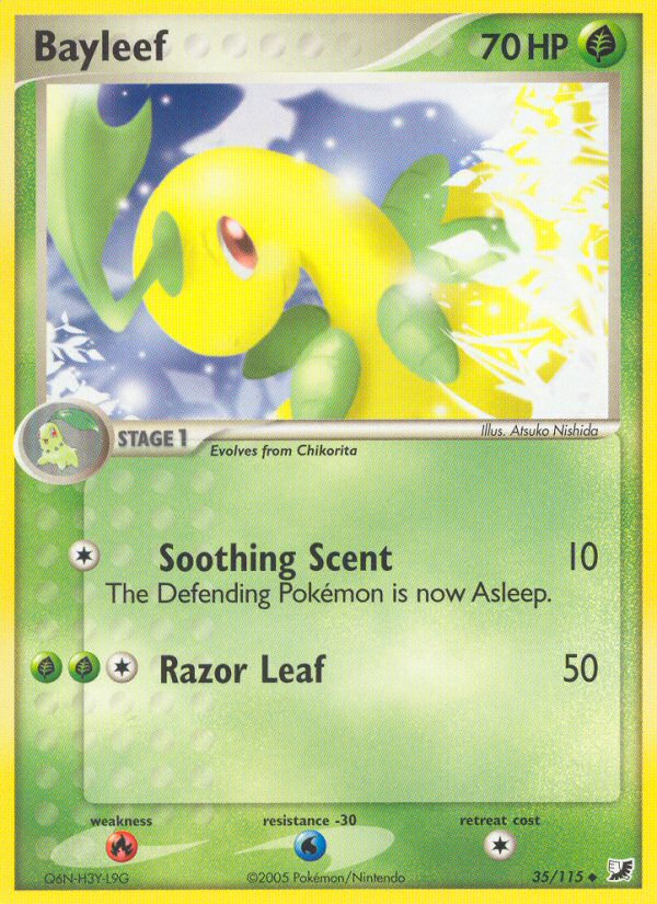Bayleef (35/115) [EX: Unseen Forces] | Amazing Games TCG