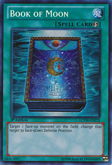 Book of Moon [LCYW-EN270] Secret Rare | Amazing Games TCG