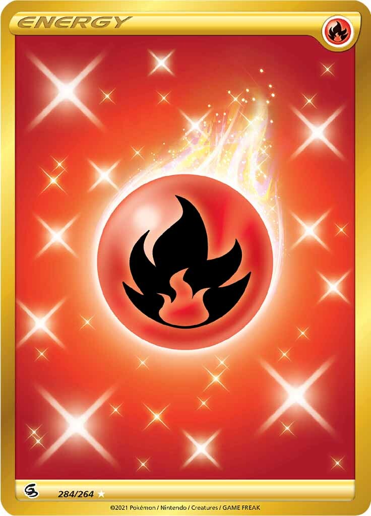 Fire Energy (284/264) [Sword & Shield: Fusion Strike] | Amazing Games TCG