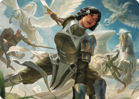 Resolute Reinforcements Art [Dominaria United Art Series] | Amazing Games TCG