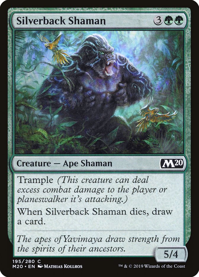 Silverback Shaman [Core Set 2020] | Amazing Games TCG