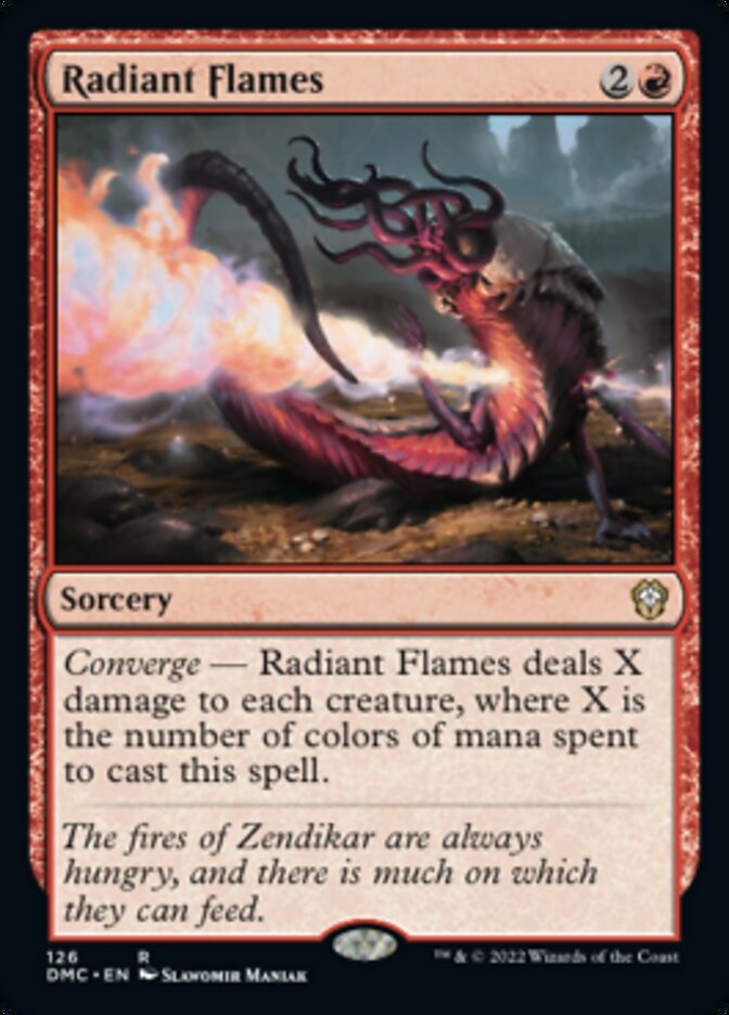 Radiant Flames [Dominaria United Commander] | Amazing Games TCG