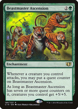 Beastmaster Ascension [Commander 2014] | Amazing Games TCG