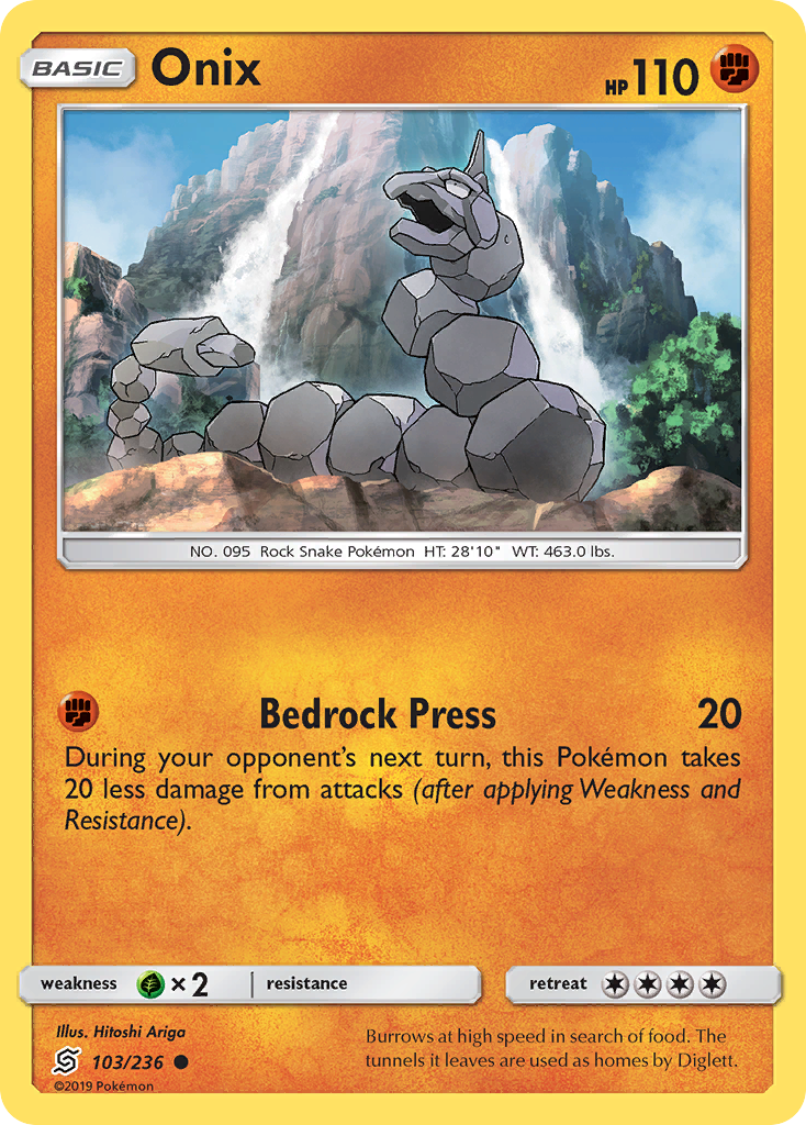 Onix (103/236) [Sun & Moon: Unified Minds] | Amazing Games TCG