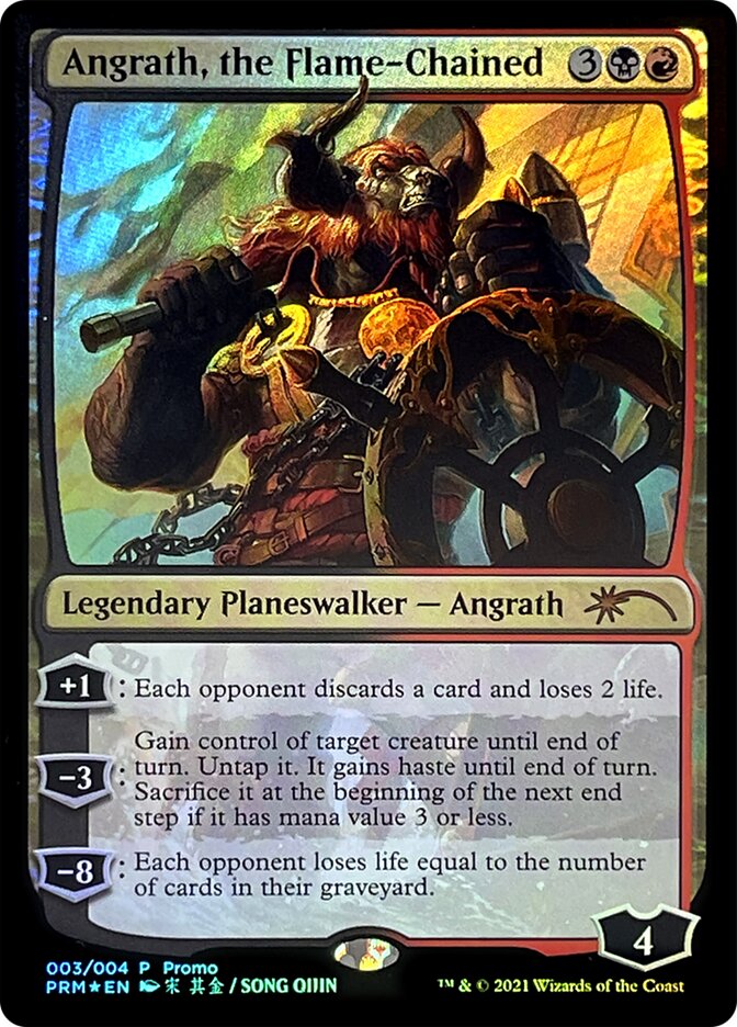 Angrath, the Flame-Chained [Year of the Ox 2021] | Amazing Games TCG