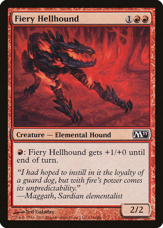 Fiery Hellhound [Magic 2011] | Amazing Games TCG