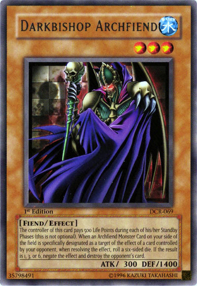 Darkbishop Archfiend [DCR-069] Rare | Amazing Games TCG