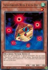 Speedroid Red-Eyed Dice [MAGO-EN099] Rare | Amazing Games TCG