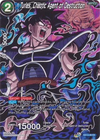 Turles, Chaotic Agent of Destruction (EX13-09) [Special Anniversary Set 2020] | Amazing Games TCG